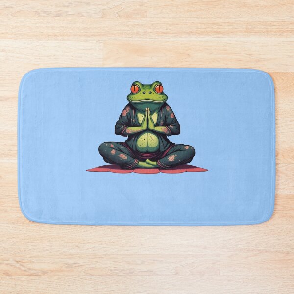 Item preview, Yoga Frog, Meditation, Zen, Kawaii Design designed and sold by Burn-Ego.