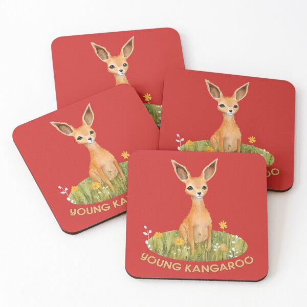 Item preview, Young kangaroo designed and sold by AlchemyColor.