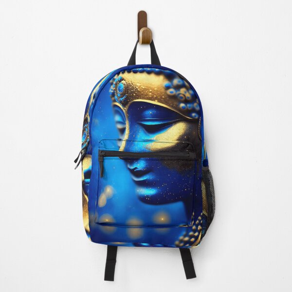 Item preview, Blue Buddha portrait designed and sold by BubblyDelight.