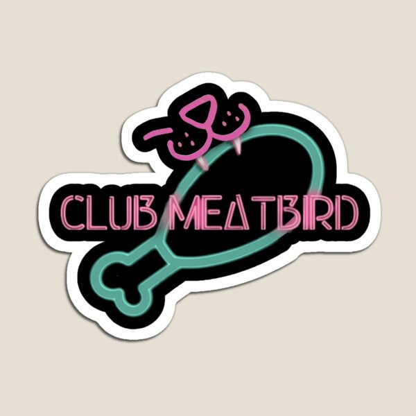 Item preview, Club Meatbird Logo designed and sold by Pixel & Sophie.