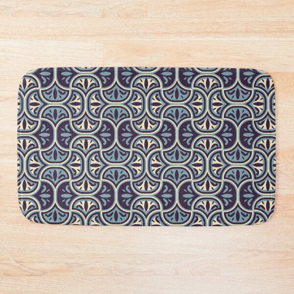 Item preview, little blue tiles  designed and sold by chiara-de-david.