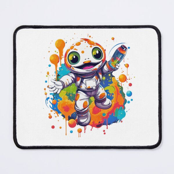 Item preview, Alien Baby's Dilemma: Out of Milk! - Whimsical Extraterrestrial Design designed and sold by Moisky Patterns.