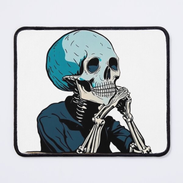 Item preview, Thinking skeleton designed and sold by catcraftss.