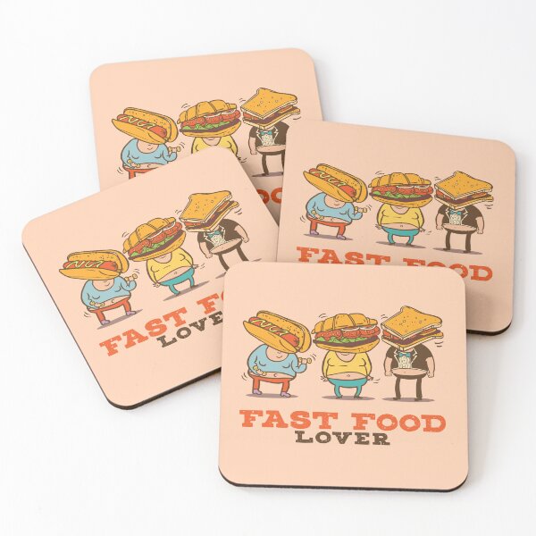Item preview, Fast Food Lover - Friends Talking designed and sold by LazyCaat.