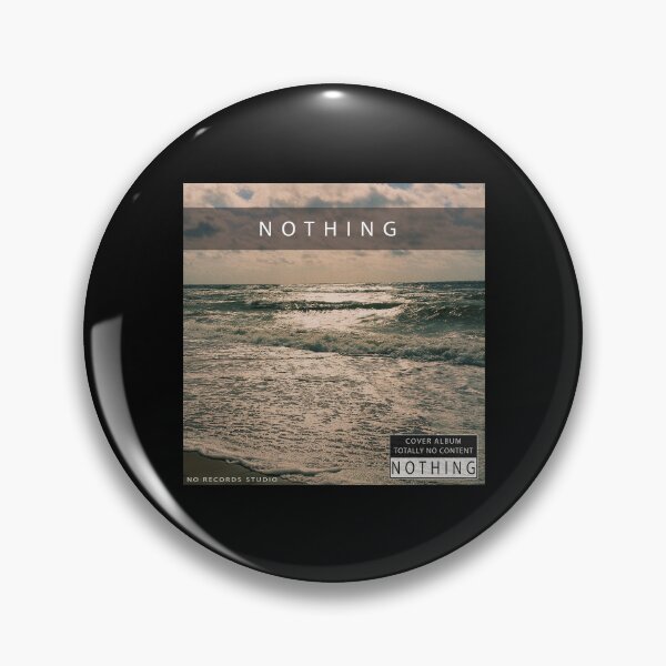 Item preview, Fake album cover of NOTHING designed and sold by nvrprooo.