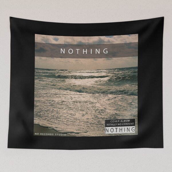 Item preview, Fake album cover of NOTHING designed and sold by nvrprooo.