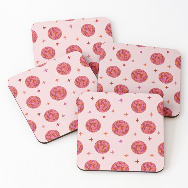 Item preview, Pink Disco Ball Pattern designed and sold by newburyboutique.