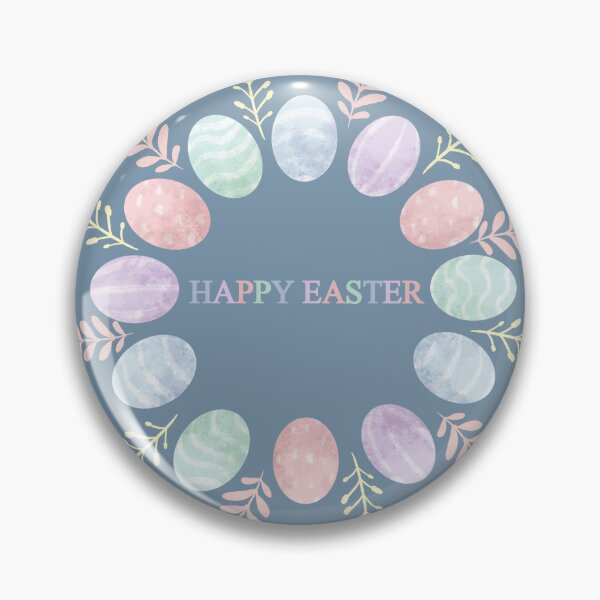 Item preview, Happy easter pastel eggs designed and sold by dinosaphira99.