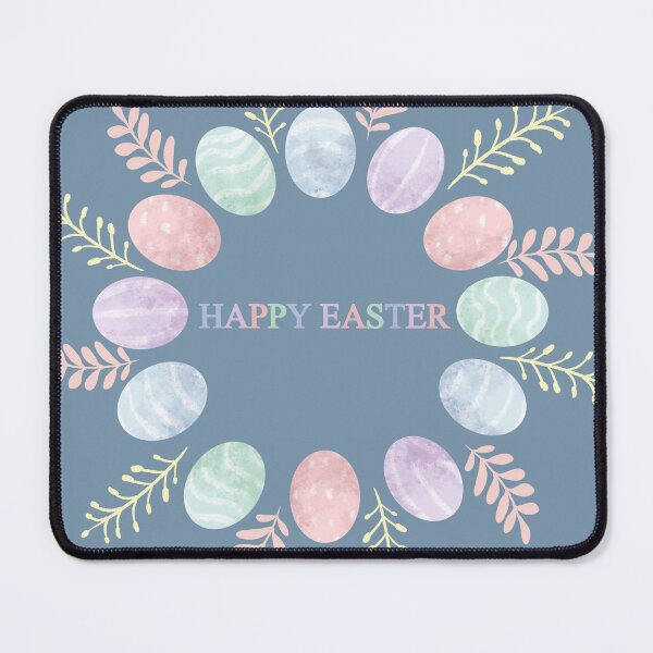 Item preview, Happy easter pastel eggs designed and sold by dinosaphira99.