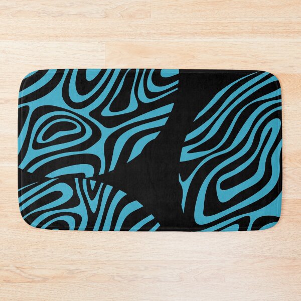 Item preview, cool abstract Circular graphic design in blue designed and sold by ArtDesign-ZA.