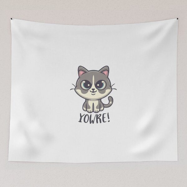 Item preview, Yowre cat cartoon designed and sold by IdeaND.