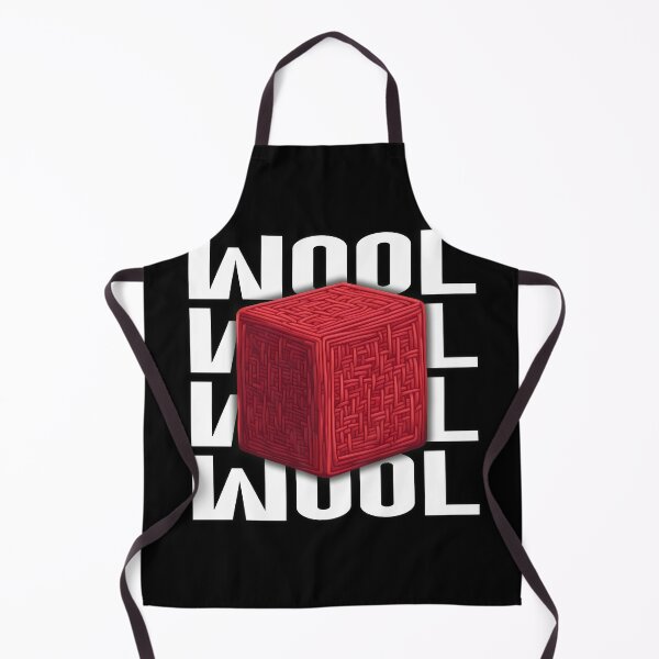 Item preview, Red Block of Wool - Bedwars Design - Gamer designed and sold by TyxShop.