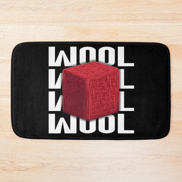 Item preview, Red Block of Wool - Bedwars Design - Gamer designed and sold by TyxShop.