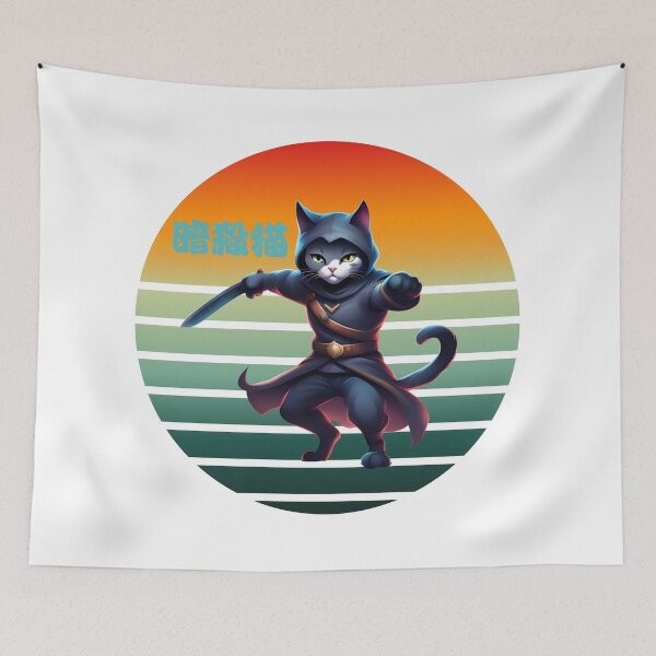 Item preview, Assasin Cat Great gift for everyone! designed and sold by MysteriousBazar.