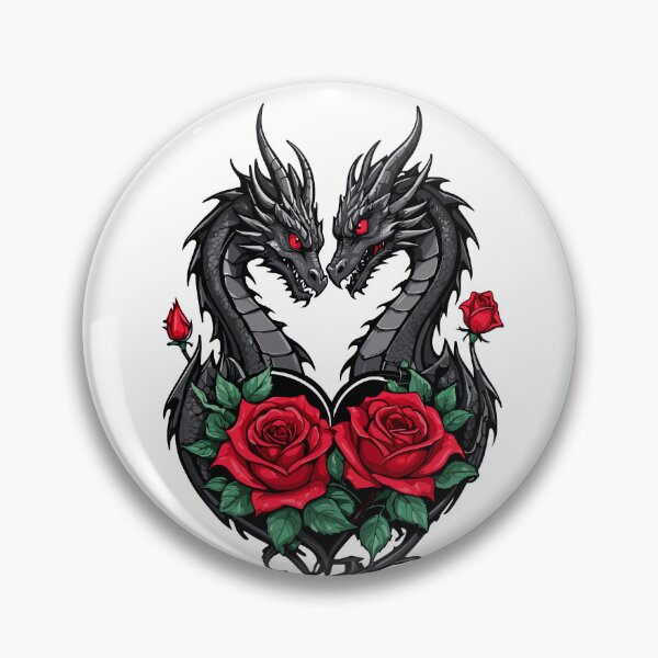 Item preview, Dragons in love on Valentine's Day designed and sold by PETS ABC.