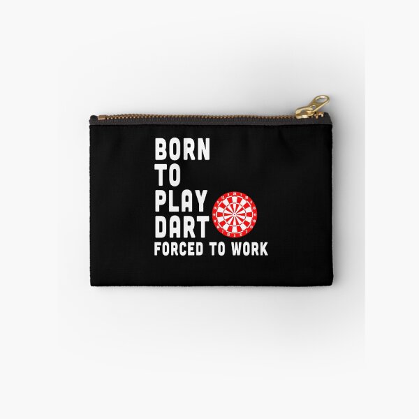 Item preview, Born To Play Dart Forced To Work designed and sold by saulmedia.