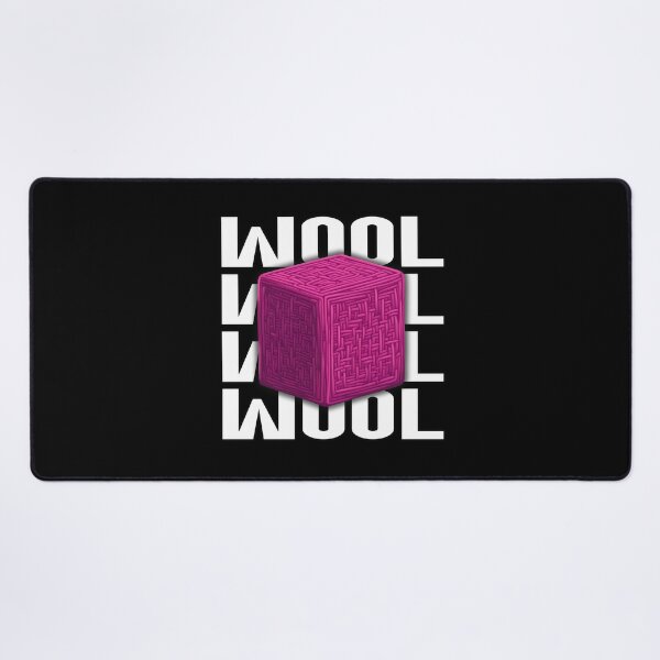 Item preview, Magenta Block of Wool - Bedwars Design - Gamer designed and sold by TyxShop.