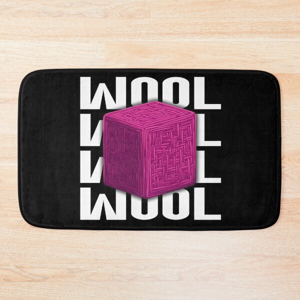 Item preview, Magenta Block of Wool - Bedwars Design - Gamer designed and sold by TyxShop.