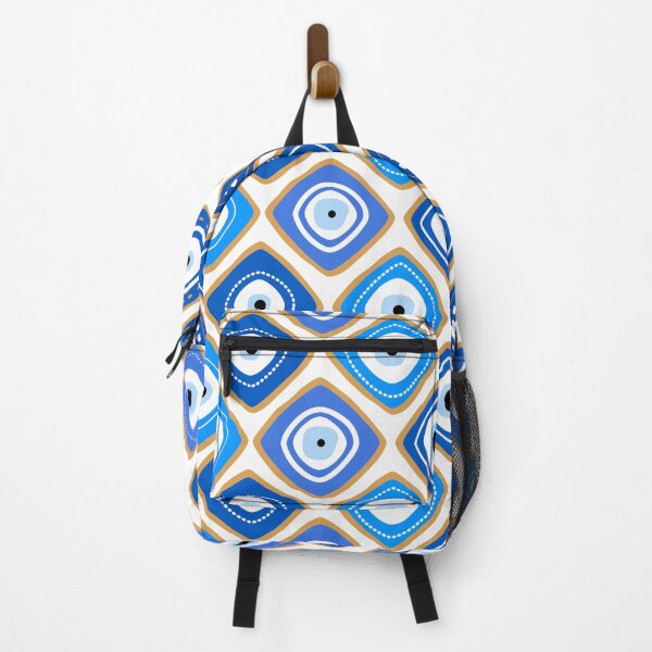 Item preview, Blue Evil Eye Pattern designed and sold by newburyboutique.