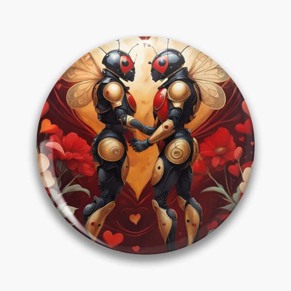 Artikelvorschau, Ladybug Beatles In Love entworfen und verkauft von Bright-Moonrise.
