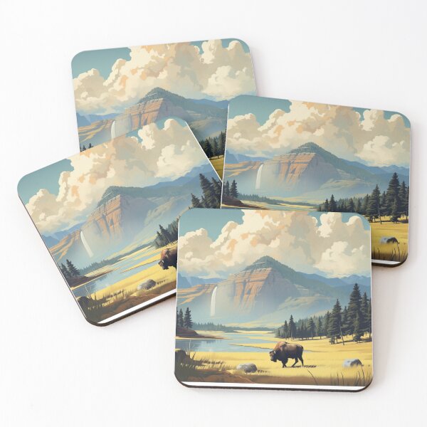 Item preview, Yellowstone Nationalpark designed and sold by ZuelowArt.