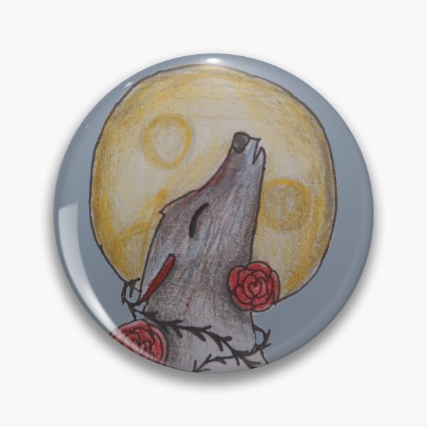 Item preview, Howling Wolf Halloween Design designed and sold by MaxWuruhi-Art.