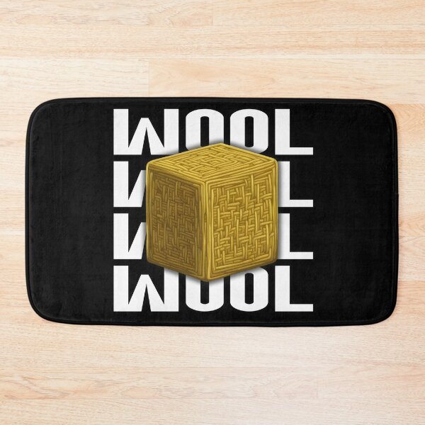 Item preview, Yellow Block of Wool - Bedwars Design - Gamer designed and sold by TyxShop.