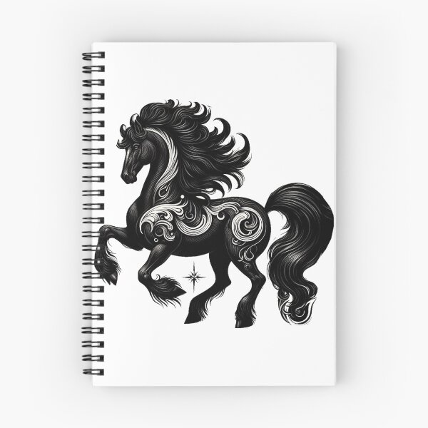 Item preview, Friesian Horse designed and sold by clarkfraser.