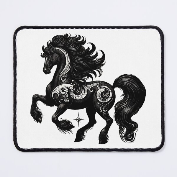Item preview, Friesian Horse designed and sold by clarkfraser.