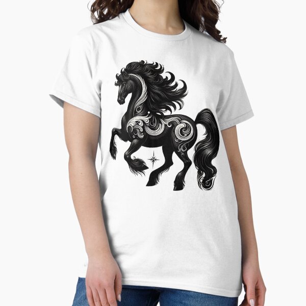 Item preview, Friesian Horse designed and sold by clarkfraser.