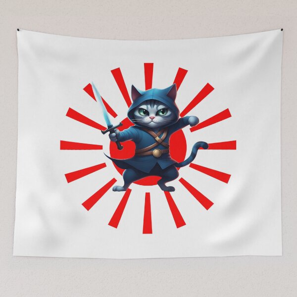 Item preview, Assasin Cat Great gift for everyone! designed and sold by MysteriousBazar.