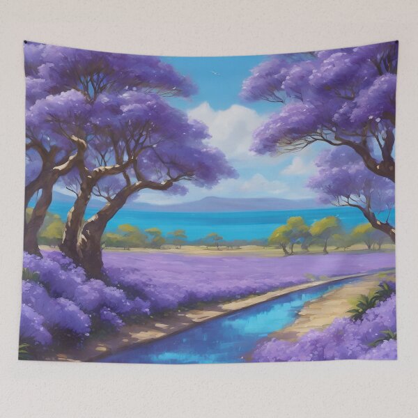 Item preview, Purple Canopy Elegance designed and sold by colorvisionart.