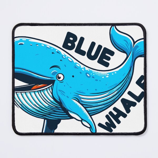 Item preview, Dark Shadows Blue Whale designed and sold by bihtti.