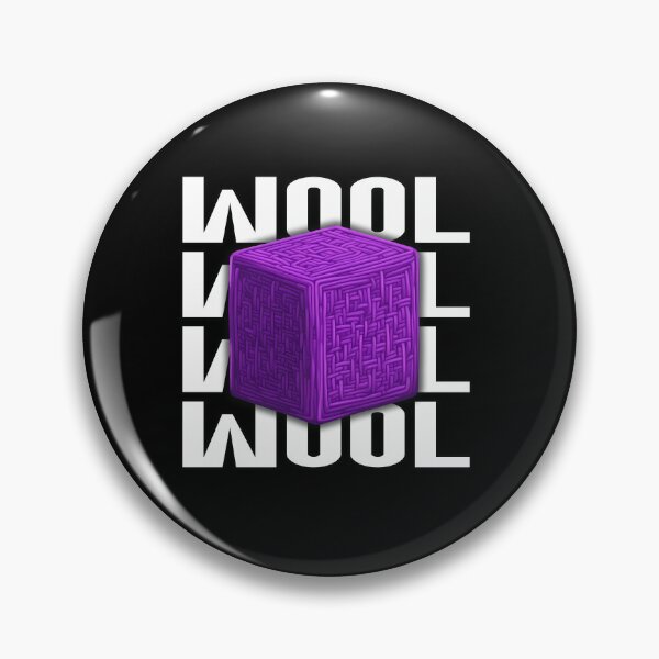 Item preview, Purple Block of Wool - Bedwars Design - Gamer designed and sold by TyxShop.