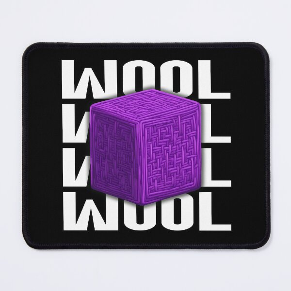 Item preview, Purple Block of Wool - Bedwars Design - Gamer designed and sold by TyxShop.