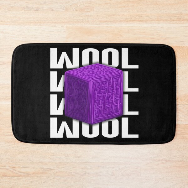 Item preview, Purple Block of Wool - Bedwars Design - Gamer designed and sold by TyxShop.