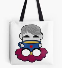 STPC: Haha Do O'BOT Toy Robot (Tea) Tote Bag