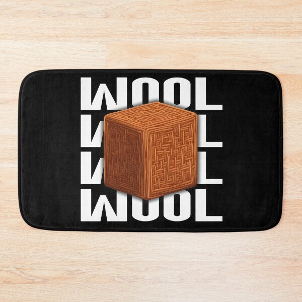 Item preview, Orange Block of Wool - Bedwars Design - Gamer designed and sold by TyxShop.
