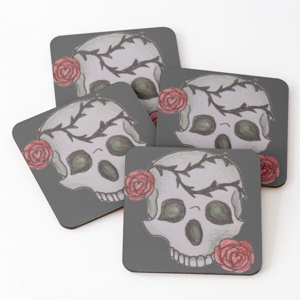 Item preview, Spooky Skull Halloween design designed and sold by MaxWuruhi-Art.