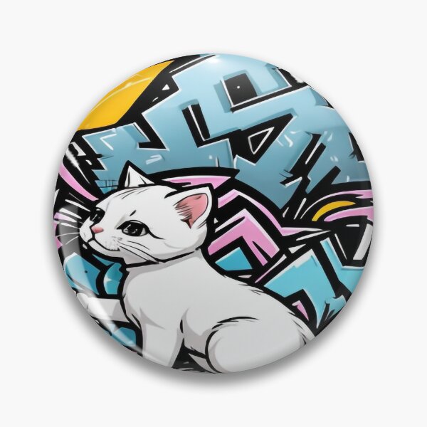 Item preview, Cat street art designed and sold by HawiseRosso.