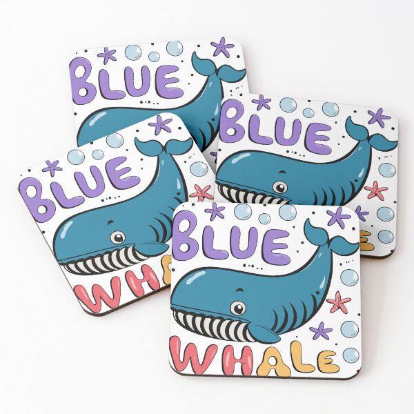 Item preview, Dark Shadows Blue Whale designed and sold by bihtti.