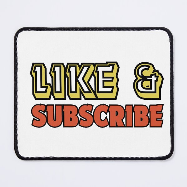 Item preview, Like & Subscribe designed and sold by Baldazar.
