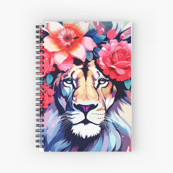 Item preview, Floral lion designed and sold by danh1z.