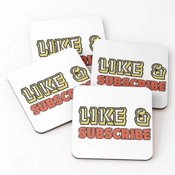 Item preview, Like & Subscribe designed and sold by Baldazar.