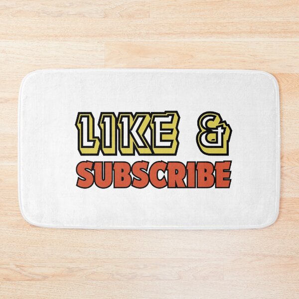 Item preview, Like & Subscribe designed and sold by Baldazar.