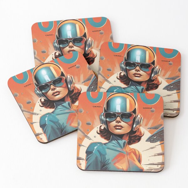 Item preview, Retro Cosmic Invasion designed and sold by Pixelogia.