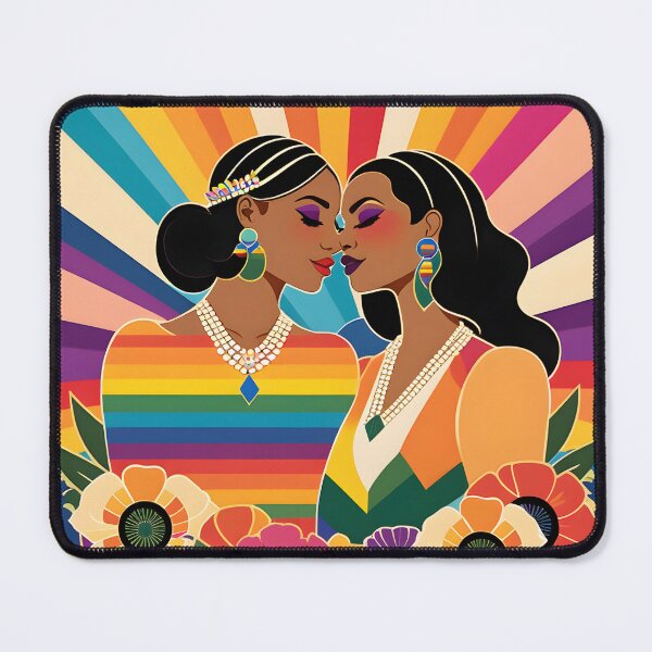 Item preview, LGBTQ+ Diversity Celebration: Vintage Lesbian Fashion Elegance designed and sold by whimsiqueer.