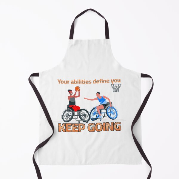Item preview, Your abilities define you, keep going adaptive sports basketball designed and sold by Shahemdesigm.