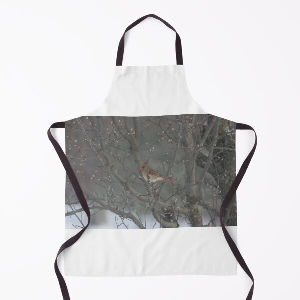 Item preview, CARDINAL IN BLOWING SNOW designed and sold by Brenda Planchon.