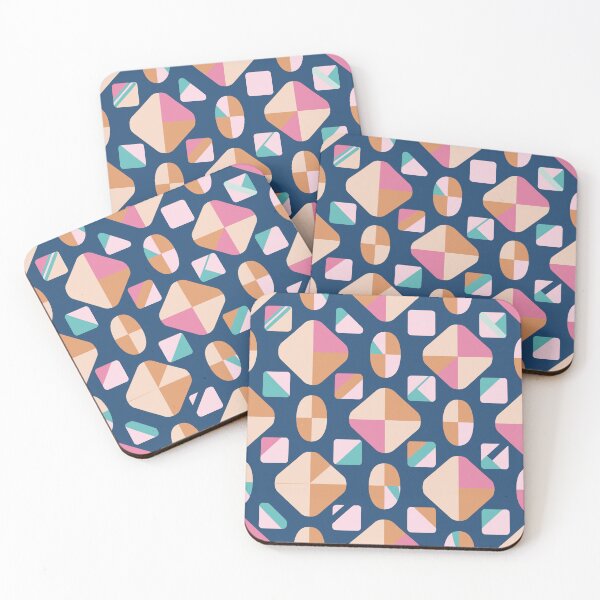 Item preview, Retro Colorful Tile Pattern designed and sold by LittleGoblinPrs.
